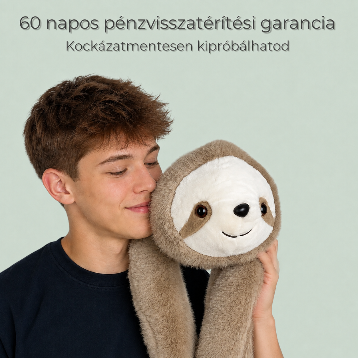 ZenPlüss – 1 kg-os súlyozott ölelőplüss a nyugodtabb pillanatokért