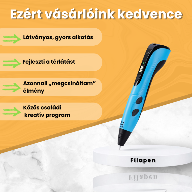 Filapen™ - Teljes 3D kreatív készlet