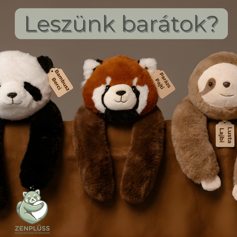 ZenPlüss - 65 cm színtiszta puhaság