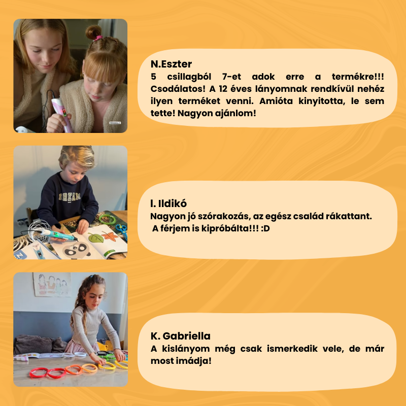 Filapen™ - Teljes 3D kreatív készlet