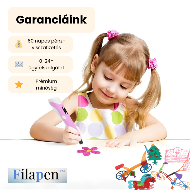 Filapen™ - Teljes 3D kreatív készlet